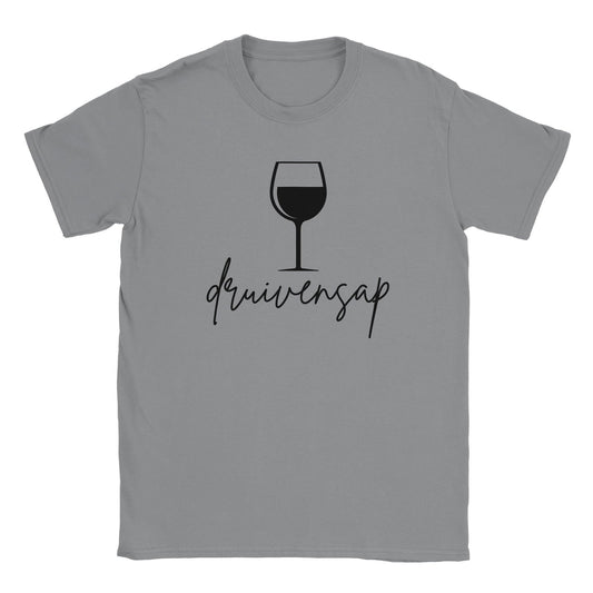 wijn - Druivensap 2 | T-shirt Unisex - Tshirt-Fabriek.nl